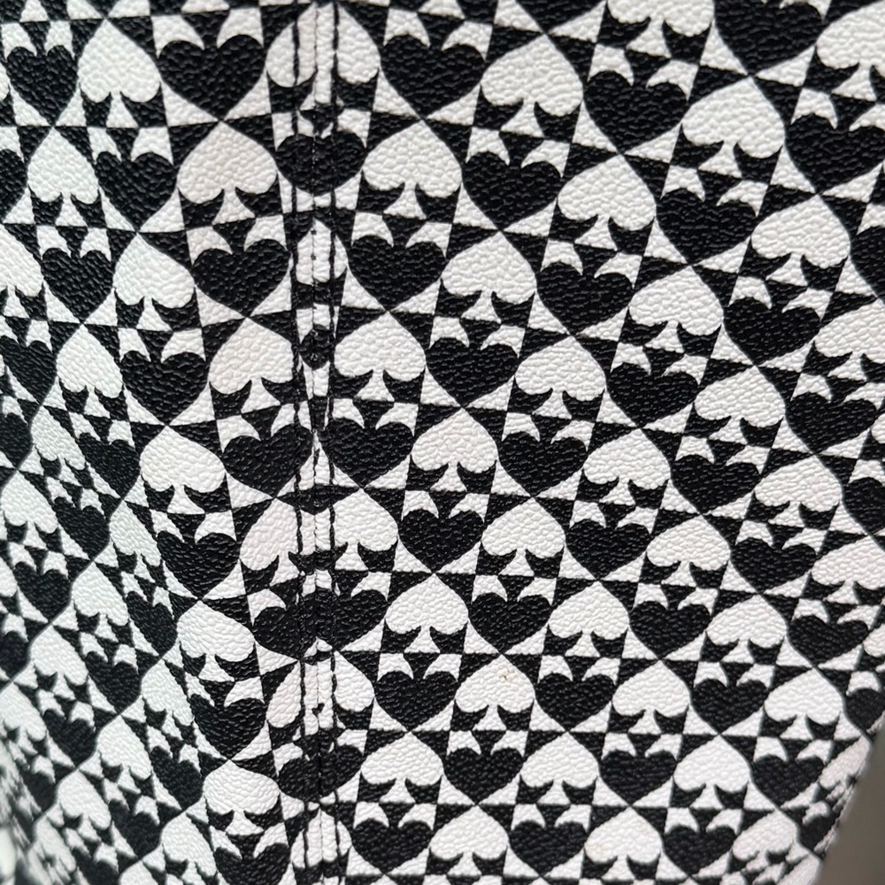 kate spade Black & White Patterned Stripe Tote - Picture 4 of 4